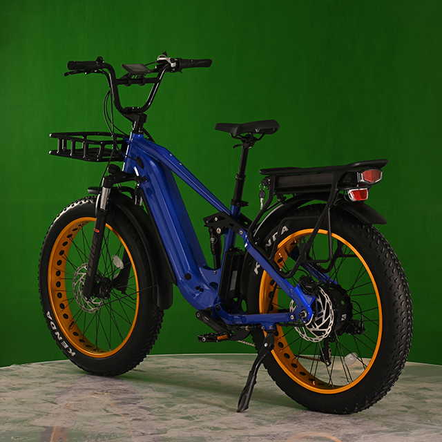 Batería Dual Eletcirc Bike Alta potencia Bike de neumáticos de grasa eléctrica de 1500W Motor de cubo