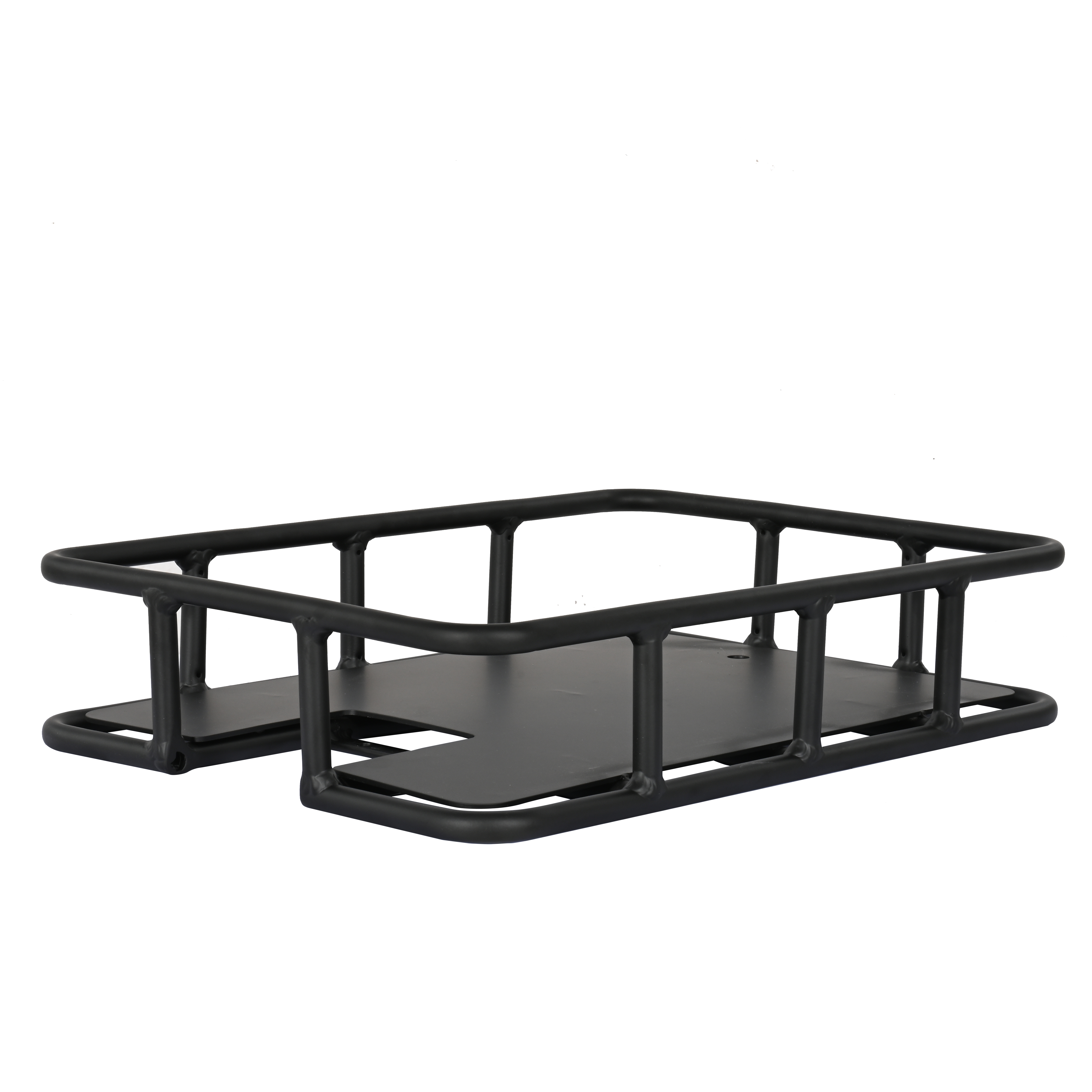 Cesta trasera para entrega/compras diarias Fuerte capacidad de carga fabricada con aleación de aluminio 