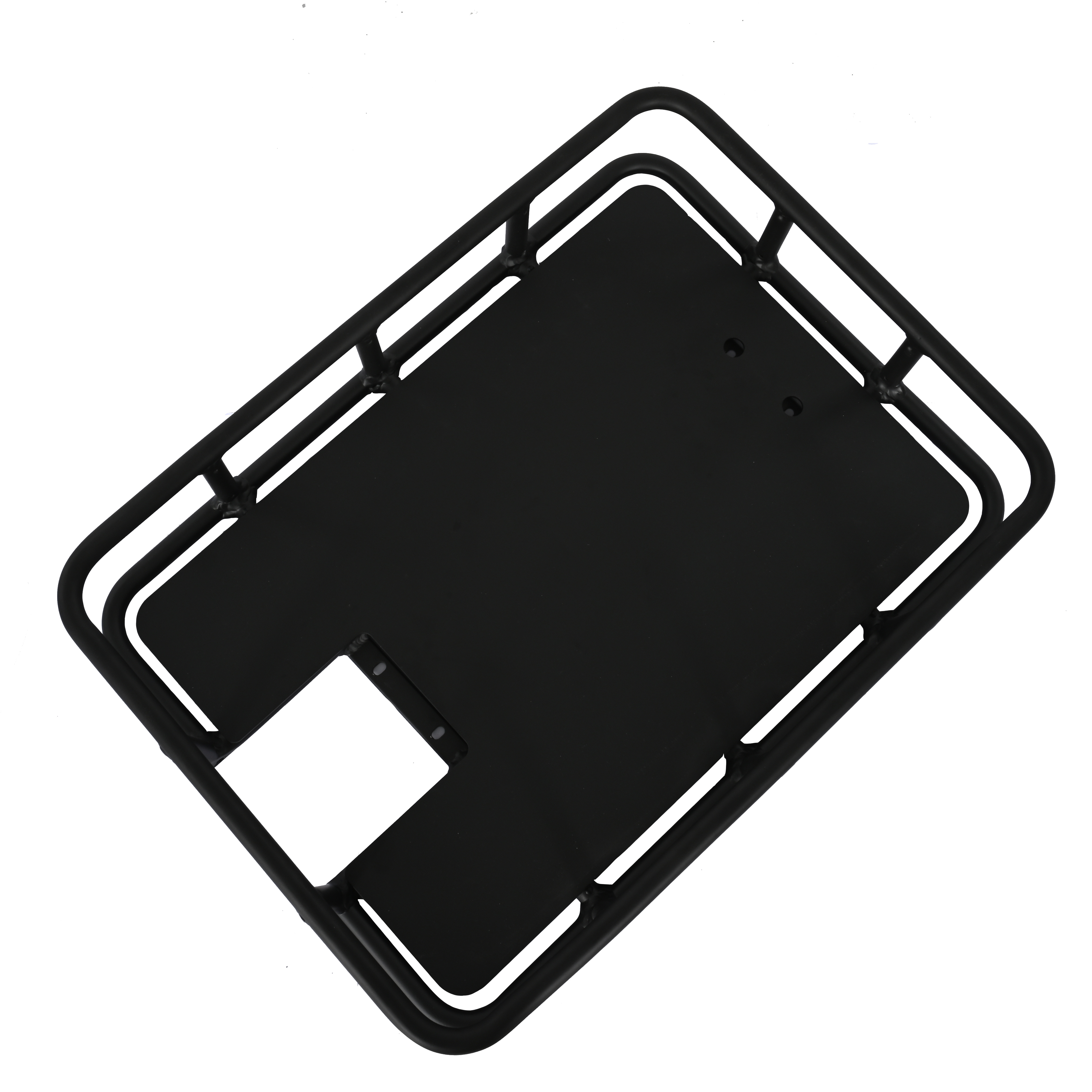 Cesta trasera para entrega/compras diarias Fuerte capacidad de carga fabricada con aleación de aluminio 