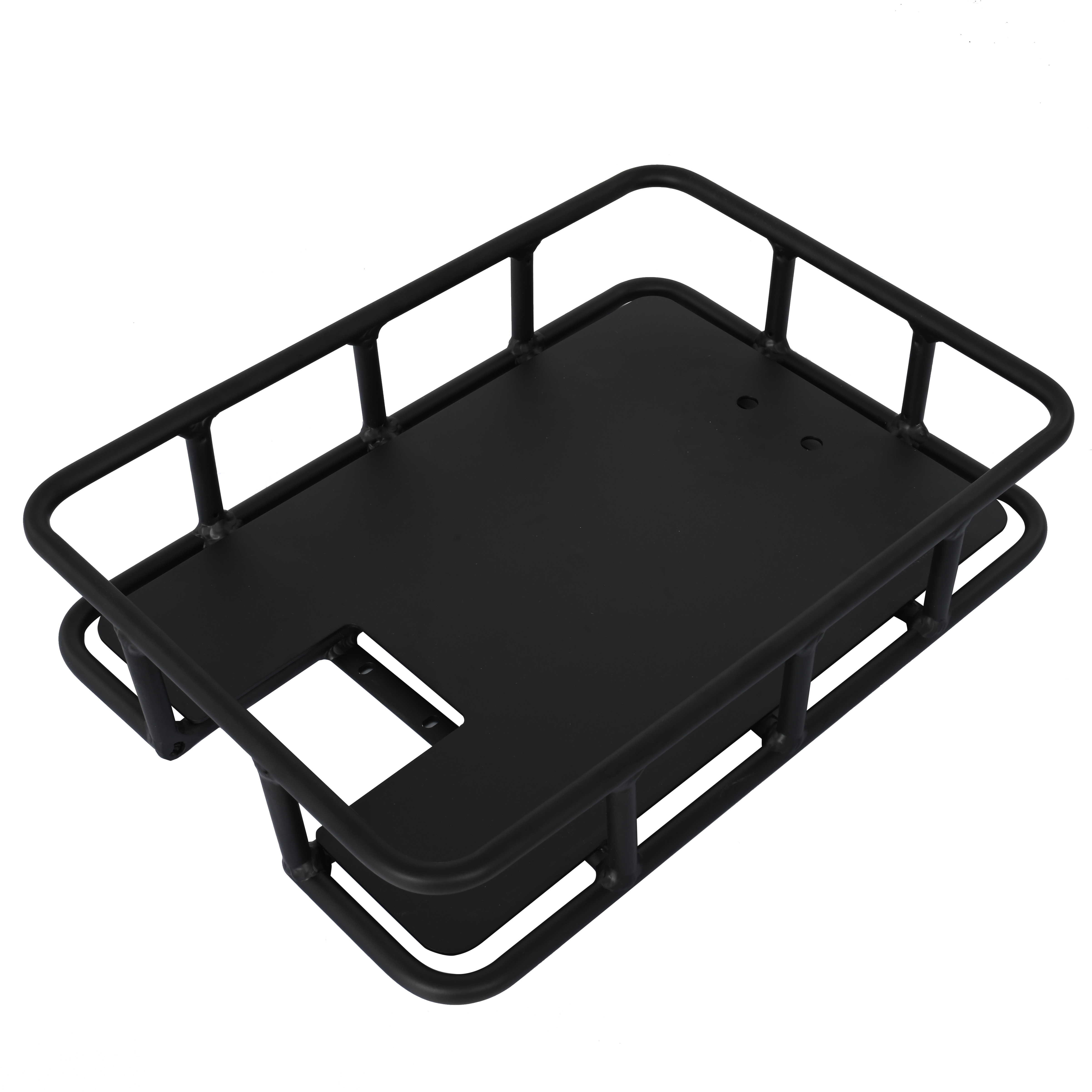 Cesta trasera para entrega/compras diarias Fuerte capacidad de carga fabricada con aleación de aluminio 
