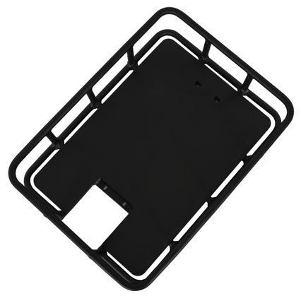 Cesta trasera para entrega/compras diarias Fuerte capacidad de carga fabricada con aleación de aluminio 