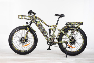 Bicicleta eléctrica todoterreno E-Cells Super Monarch ™ Crown AWD 1500