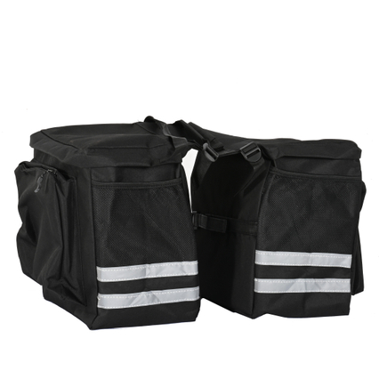 Bolsa trasera para portaequipajes trasero Bolsa de lona de gran capacidad de carga con función impermeable